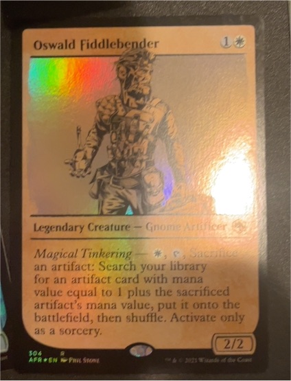 2023 Magic: The Gathering #304 Oswald Fiddlebender — front