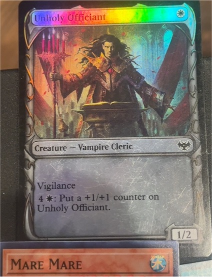 2021 Innistrad: Crimson Vow #286 Unholy Officiant — front