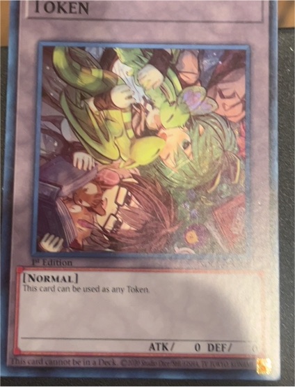 2020 Yu-Gi-Oh! Spirit Charmer Token SDCH-ENT01 — front