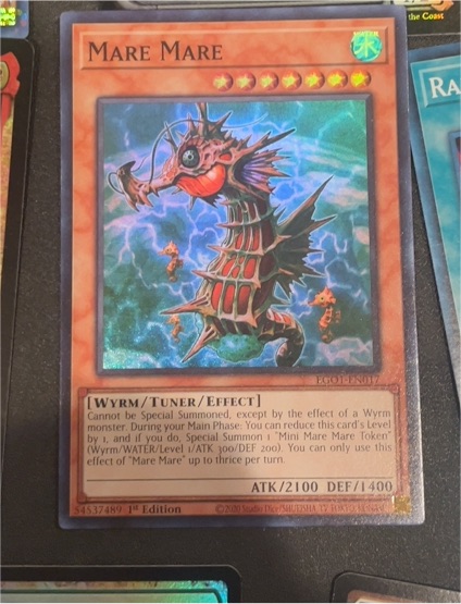 2020 Yu-Gi-Oh! #EGO1-EN017 Mare Mare — front