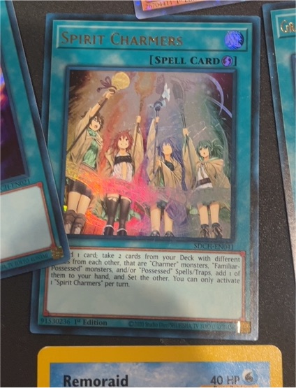 2020 Yu-Gi-Oh! SDCH-EN041 Spirit Charmers — front