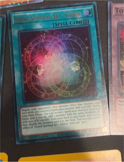 2020 Yu-Gi-Oh! SDCH-EN019 Grand Spiritual Art - Ichirin — front