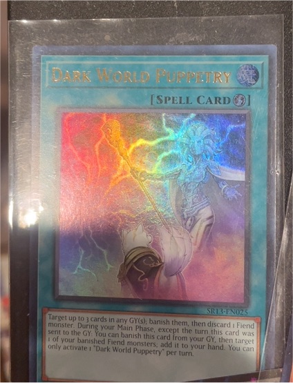 2013 Yu-Gi-Oh! SR13-EN025 Dark World Puppetry — front
