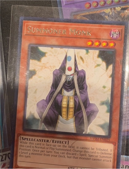 Yu-Gi-Oh! Summoner Monk #VASM-EN025 — front