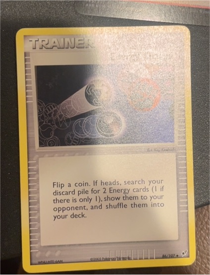 2005 EX Deoxys #86 Energy Charge — front