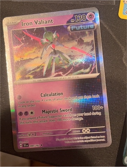 2024 Pokémon SV05: Temporal Forces #080 Iron Valiant — front