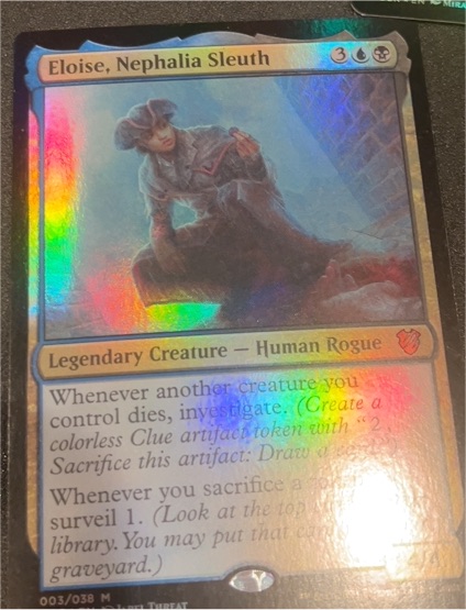 2021 Innistrad: Midnight Hunt #003 Eloise, Nephalia Sleuth — front