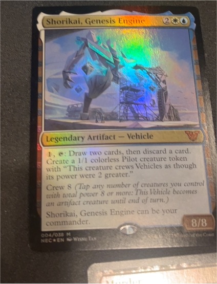 2024 Magic: The Gathering #4 Shorikai, Genesis Engine — front