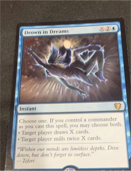 Drown in Dreams Commander: Modern Horizons 3 — front
