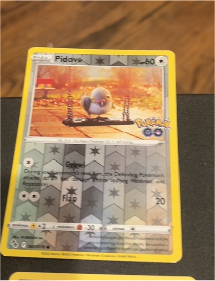 2022 Pokémon GO #061 Pidove — front