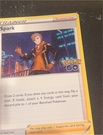2022 Pokémon GO #70 Spark — front