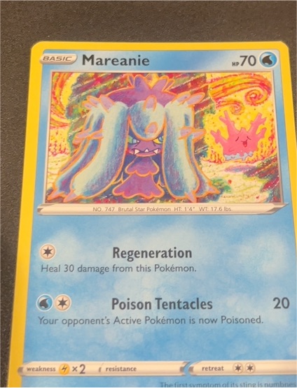 2020 Pokémon Darkness Ablaze #051 Mareanie — front