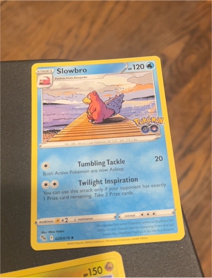2022 Pokémon TCG #20 Slowbro — front