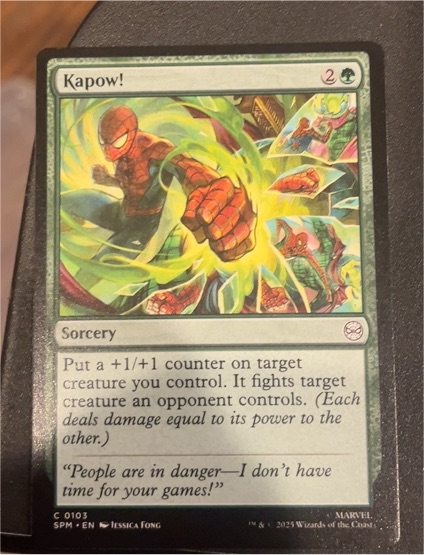2025 Marvel's Spider-Man Kapow! #103 — front
