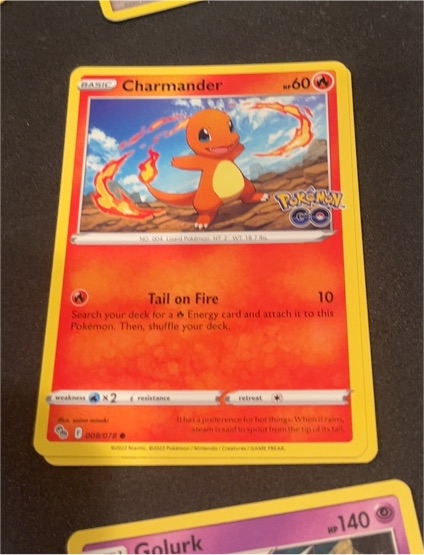 2022 Pokémon TCG Pokemon GO #008 Charmander — front