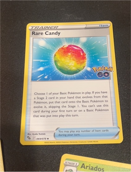 2022 Pokémon GO #069 Rare Candy — front