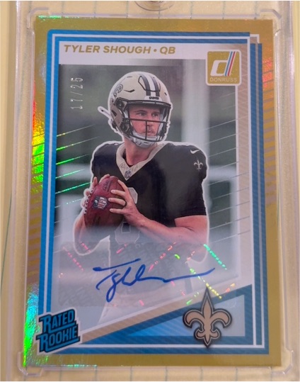 2025 Donruss Rated Rookie #304 Tyler Shough — front