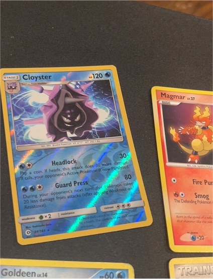 2017 Pokemon Sun & Moon #34 Cloyster — front