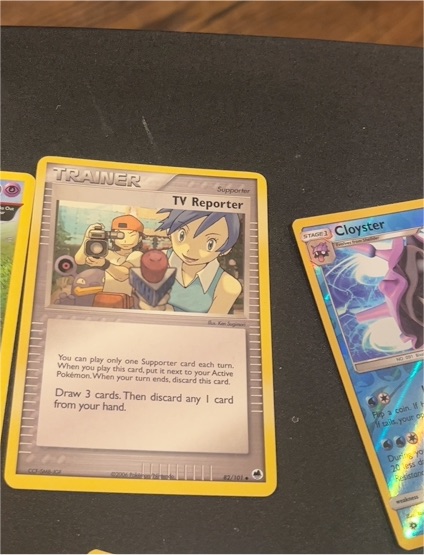 2006 Pokemon EX Dragon Frontiers #82 TV Reporter — front