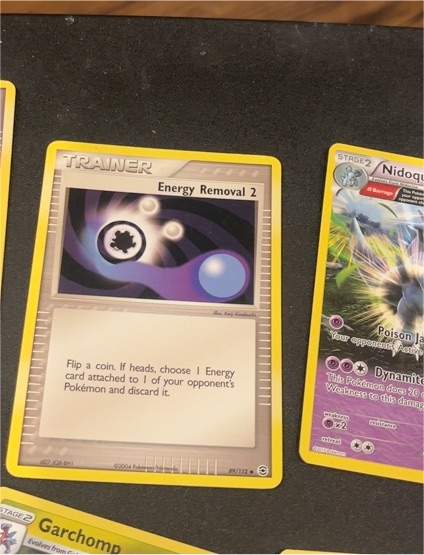 2004 Pokémon EX Unseen Forces #82 Energy Removal 2 — front