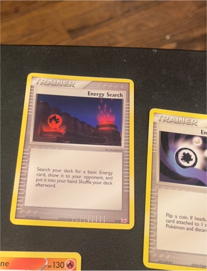 2003 Pokémon EX Ruby & Sapphire #90 Energy Search — front