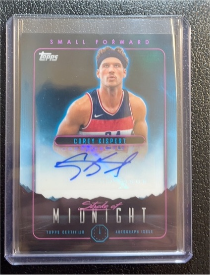 2024 Topps Midnight Stroke of Midnight #SMA-CK Corey Kispert — front