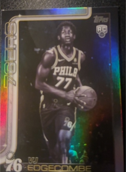 2025-26 Topps Basketball #203 VJ Edgecombe — front