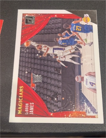 2021-22 Panini Donruss #3 LeBron James Magicians — front