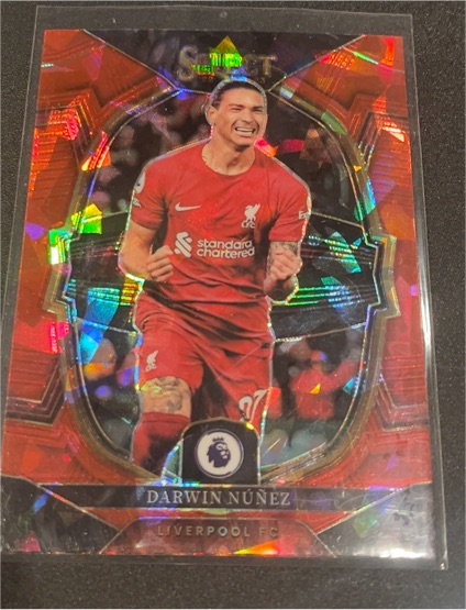 2022-23 Panini Select English Premier League #58 Darwin Nunez — front