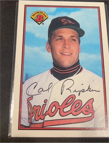 1989 Bowman #9 Cal Ripken — front