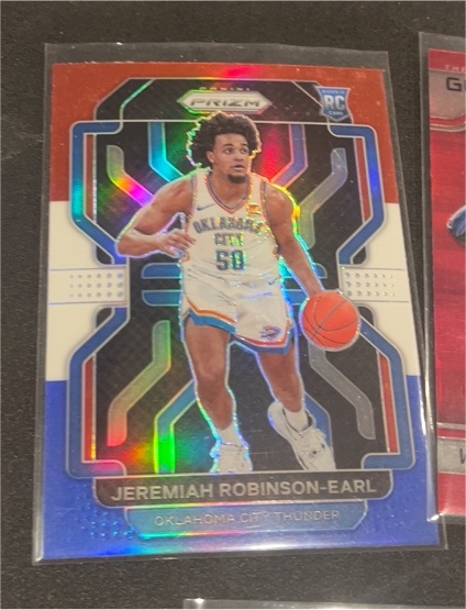 2021-22 Panini Prizm #319 Jeremiah Robinson-Earl — front