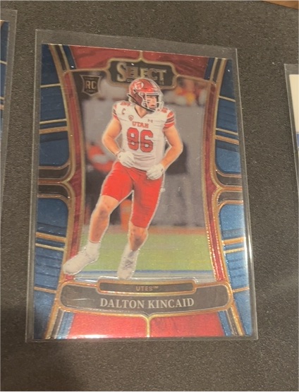 2023 Panini Select Draft Picks #18 Dalton Kincaid — front