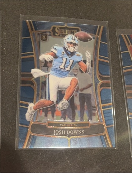 2023 Panini Select Draft Picks #16 Josh Downs — front