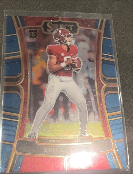 2023 Panini Select Draft Picks #1 Bryce Young — front