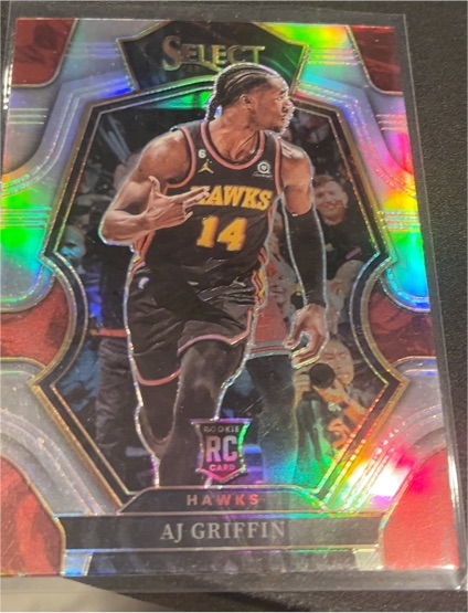2022 Panini Select #198 AJ Griffin — front