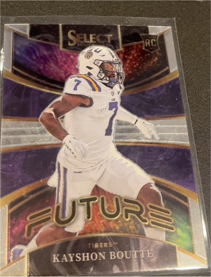 2023 Panini Select Draft Picks Future #FUT-13 Kayshon Boutte — front