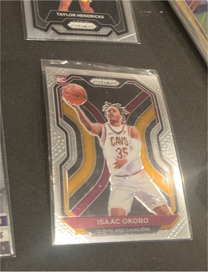 2020-21 Panini Prizm #298 Isaac Okoro — front