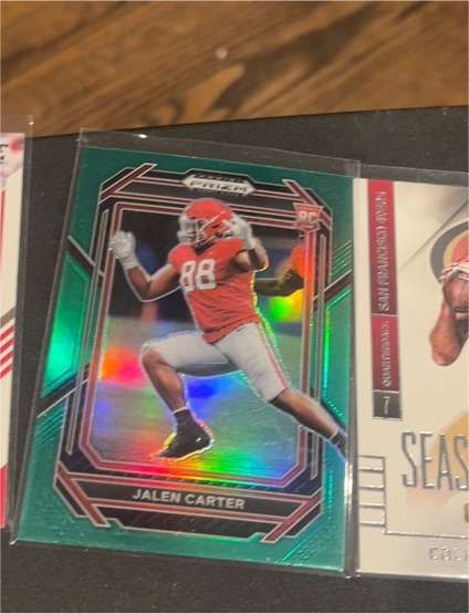 2023 Panini Prizm Draft Picks #163 Jalen Carter — front