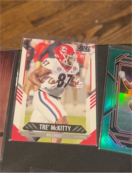 2022 Score #87 Tre' McKitty — front