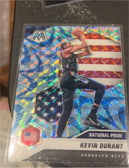 2020-21 Panini Mosaic #248 Kevin Durant — front