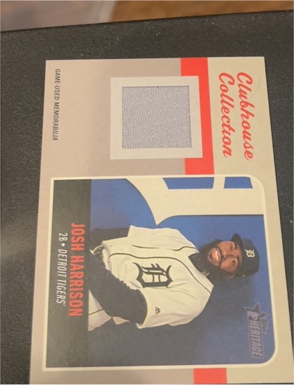 2019 Topps Heritage #CCR-JHA Josh Harrison — front