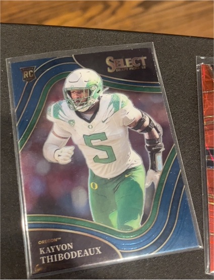 2022 Panini Select Draft Picks Field Level #101 Kayvon Thibodeaux — front