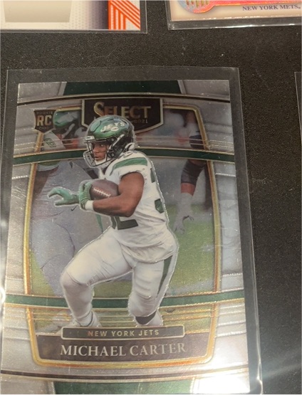 2021 Panini Select Football #71 Michael Carter — front