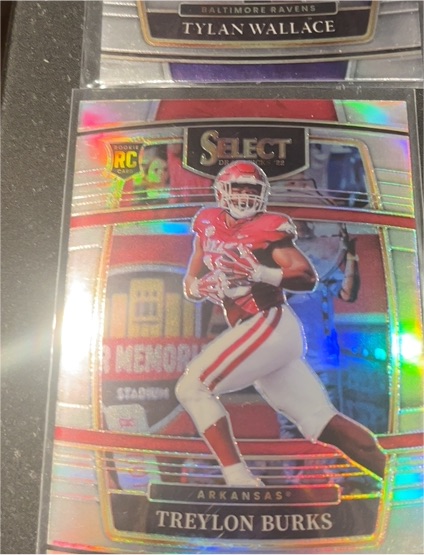 2022 Panini Select Draft Picks #6 Treylon Burks — front