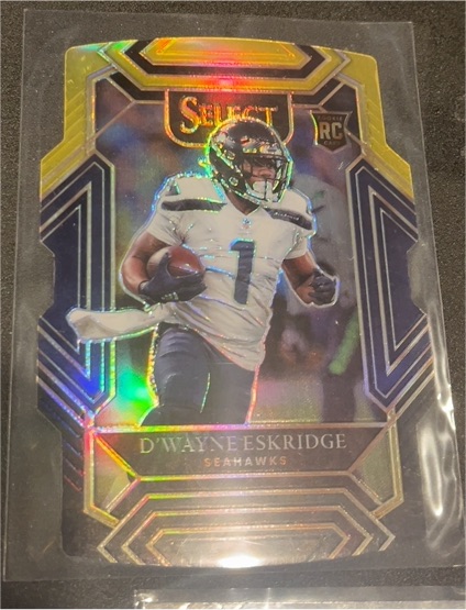 2021 Panini Select #260 D'Wayne Eskridge — front