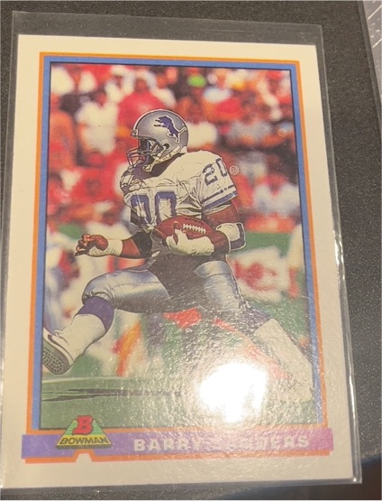 1991 Bowman #153 Barry Sanders — front