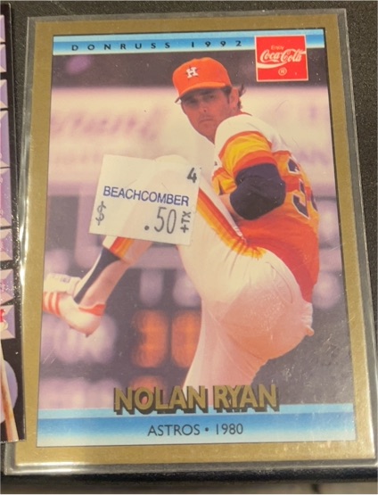 1992 Donruss Coca-Cola #14 Nolan Ryan Houston Astros — front