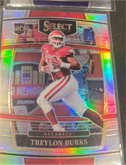2022 Panini Select Draft Picks #6 Treylon Burks — front