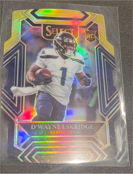 2021 Panini Select Club Level #260 D'Wayne Eskridge — front
