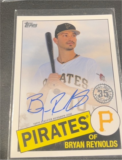 2020 Topps 1985 Topps #85A-BR Bryan Reynolds — front